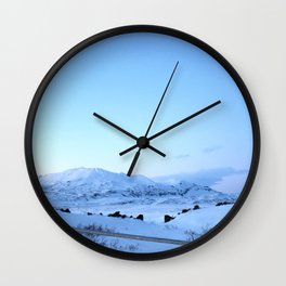 So Much Cold Wall Clock
