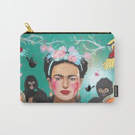 Frida Mural Painting Carry-All Pouch