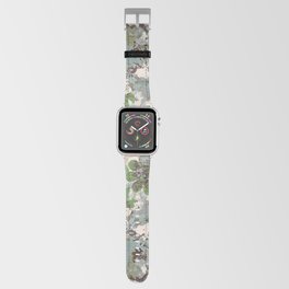Abstract Floral Garden Apple Watch Band