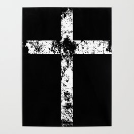 Denmark Black Flag Poster
