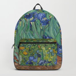 Vincent van Gogh - Irises Backpack