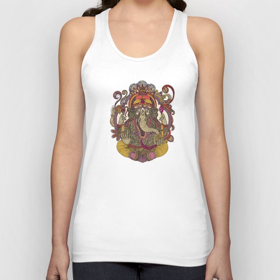 Lord Ganesha Unisex Tank Top
