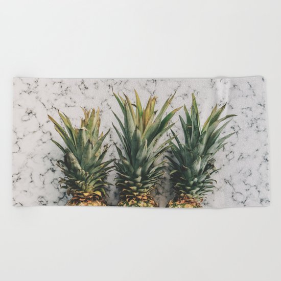 Pineapple Luxe Beach Towel
