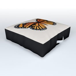 Monarch Butterfly | Vintage Butterfly | Outdoor Floor Cushion