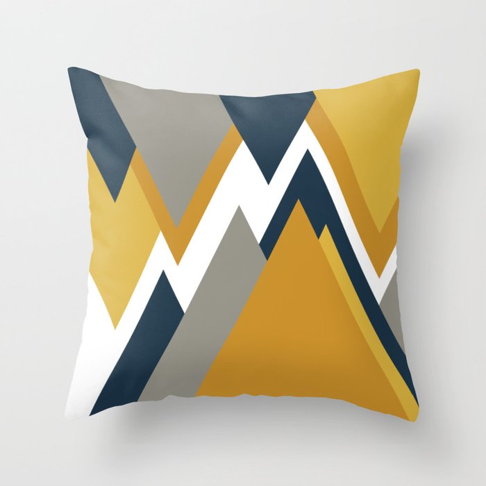 Dark online mustard pillows