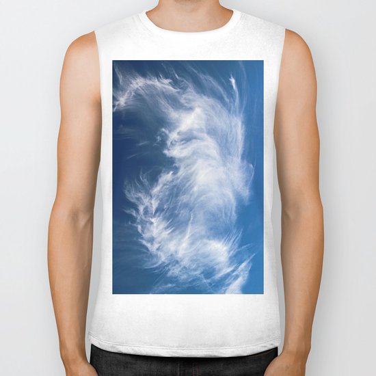 Mystical Cloud Formation Biker Tank