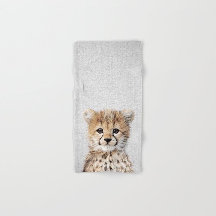 Baby Cheetah - Colorful Hand & Bath Towel