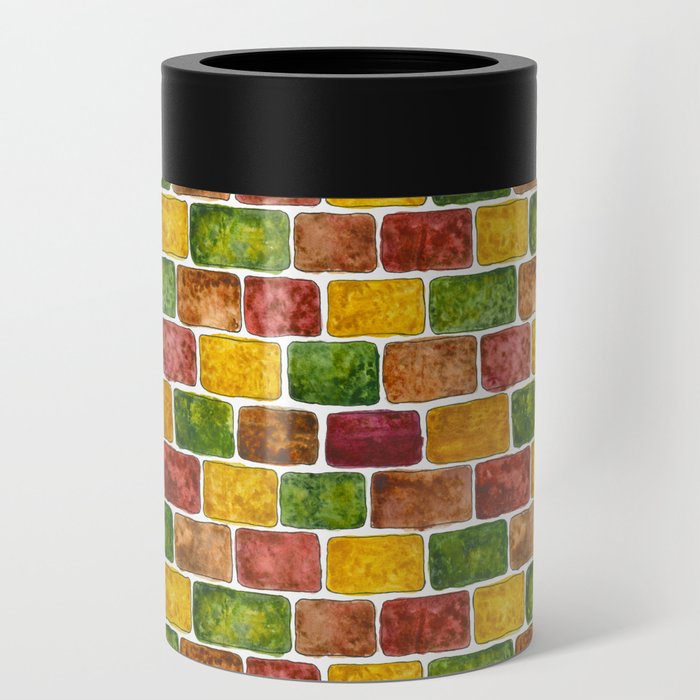 Сolored bricks Can Cooler