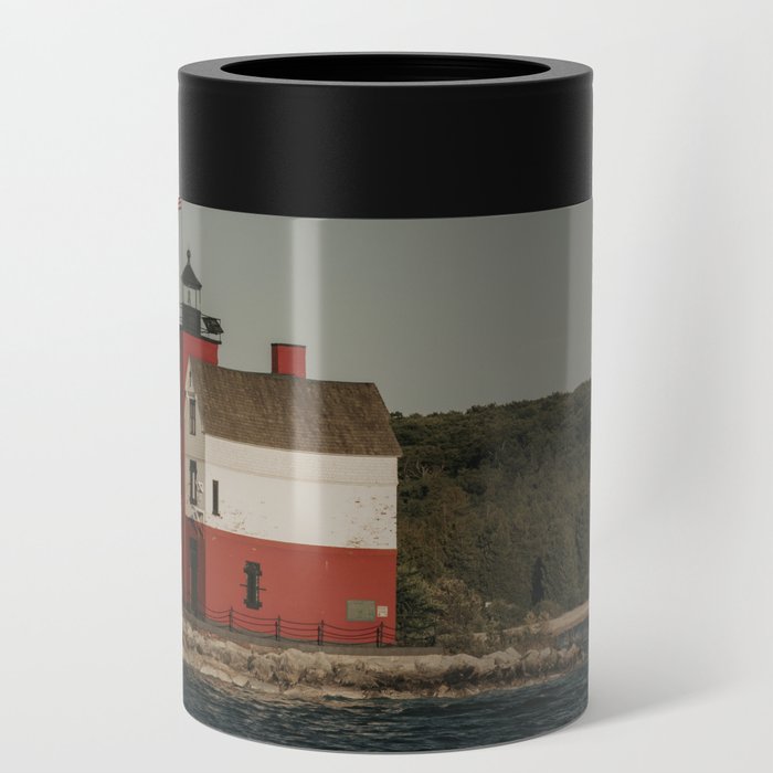Round Island Lighthouse  Can Cooler