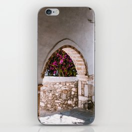 Greek Peek-Through in the Old Town of Naxos | Islands of Greece | Travel Photography on Naxos iPhone Skin
