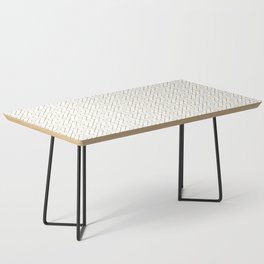 Geometrical Pattern With Triangles Coffee Table