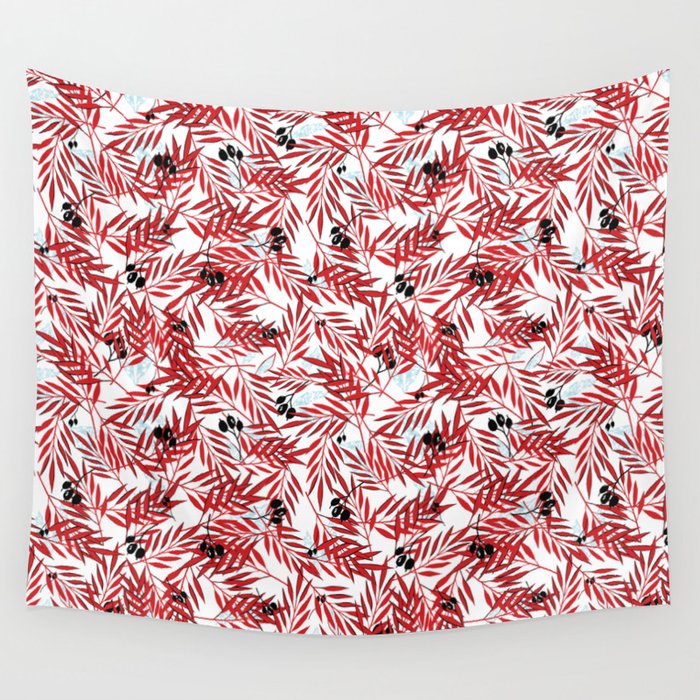 RED Wall Tapestry