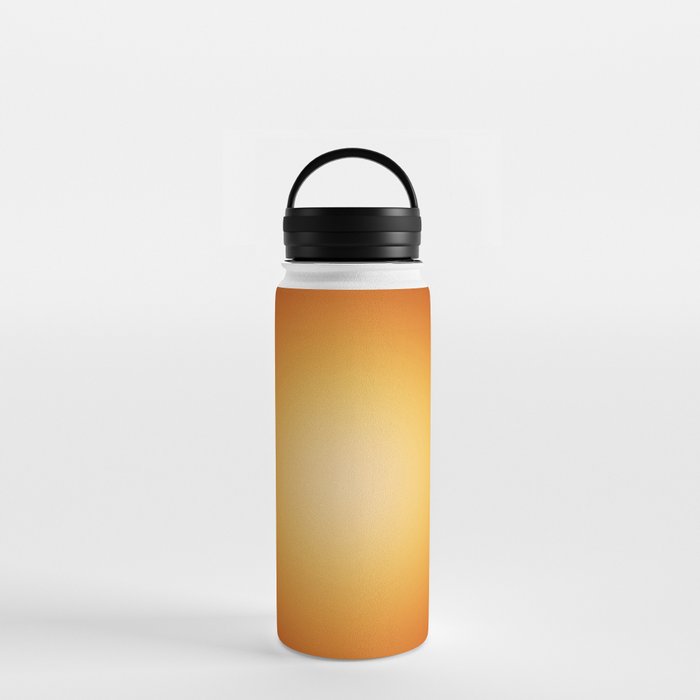 Orb Gradient // Amber Water Bottle