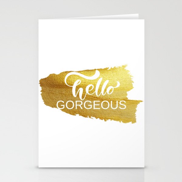Hello Gorgeous Stationery Cards