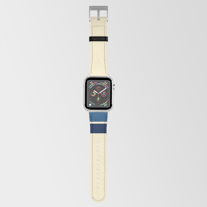 Striped apple top watch band