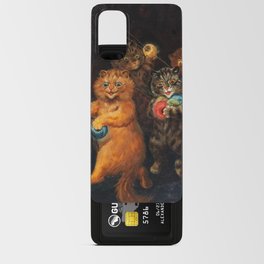 The Maypole by Louis Wain Android Card Case