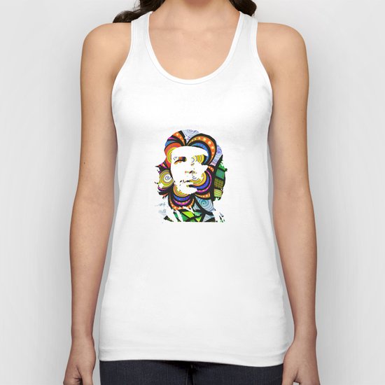 feuilles et fleurs motif 5 Unisex Tank Top