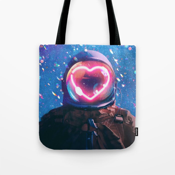 Astronaut in Love Tote Bag