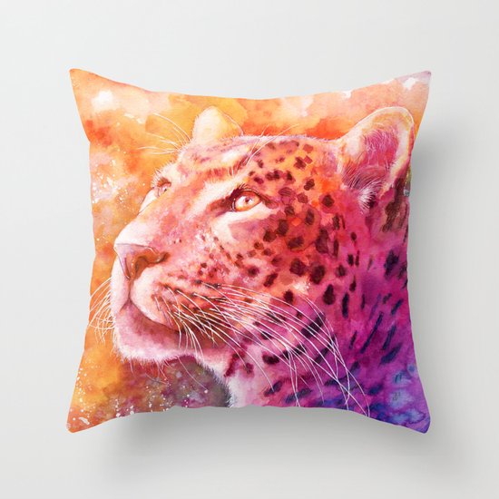 Sunset glory Throw Pillow