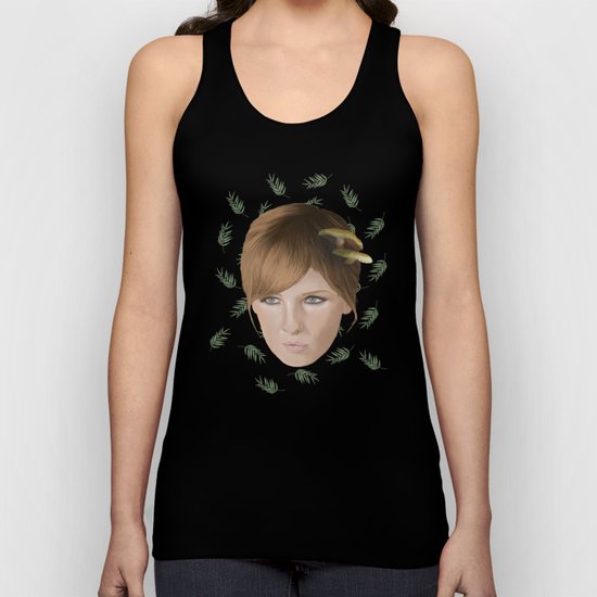 Mushroom Lady Unisex Tank Top