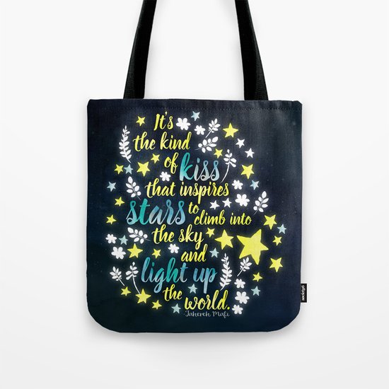 Shatter Me - Stars quote design Tote Bag
