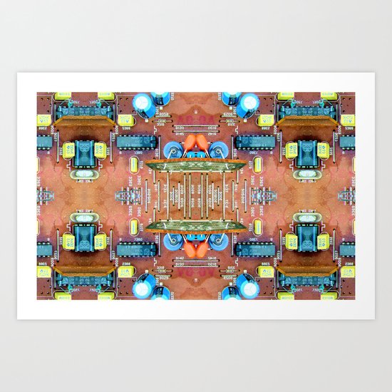 Macho City 003 Art Print
