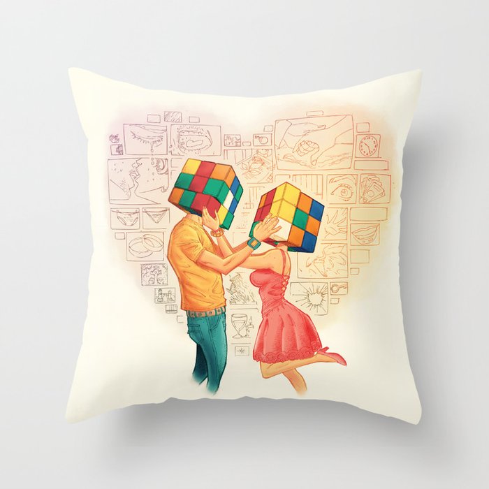 It's Complicated, but we love! Throw Pillow