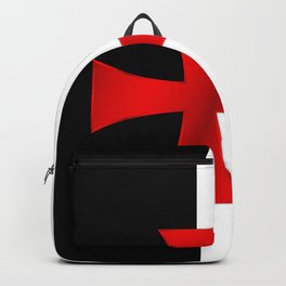 Templar Knight Logo Symbol Unisex Backpack Jogging Backpack 