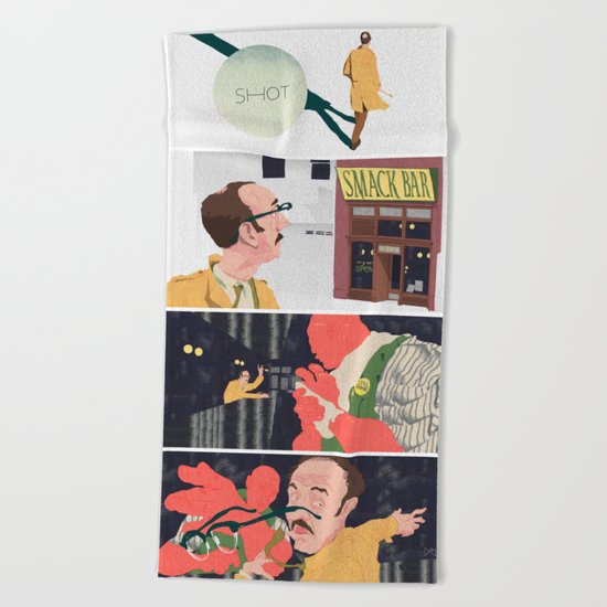 Shot Beach Towel