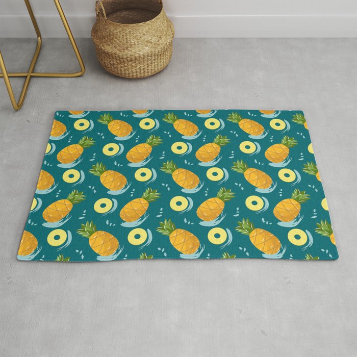 Oh Pineapples Rug