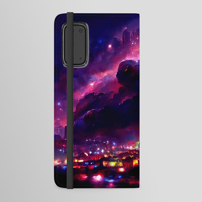 Nebula City Android Wallet Case