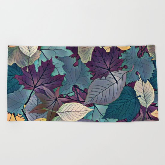 Leafy Goodness Beach Towel