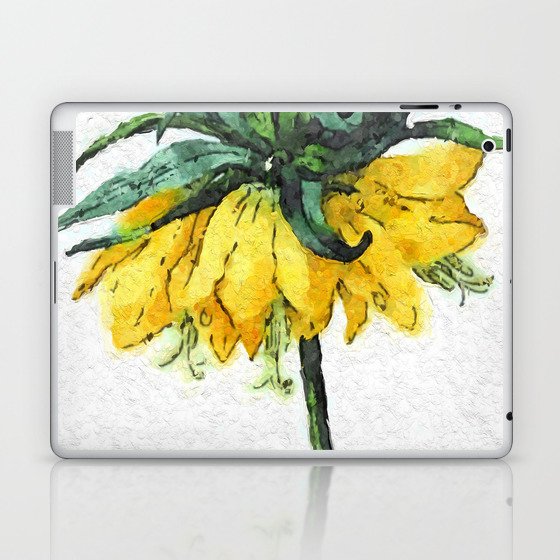 Yellow Imperial Frittilary Laptop & iPad Skin