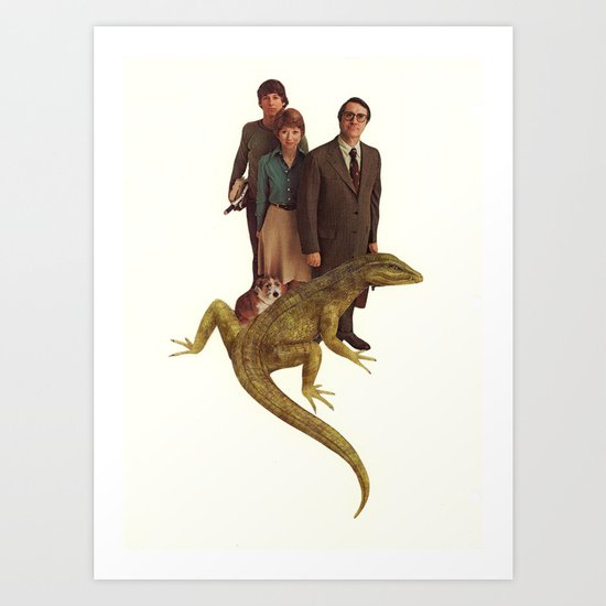We just call him Albert.. Art Print