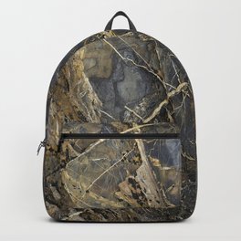 Natural Geological Pattern Rock Texture Backpack