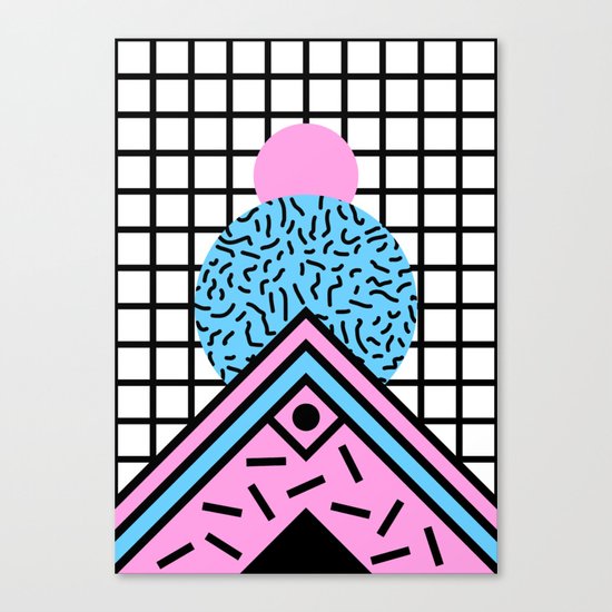 Flux circus Canvas Print