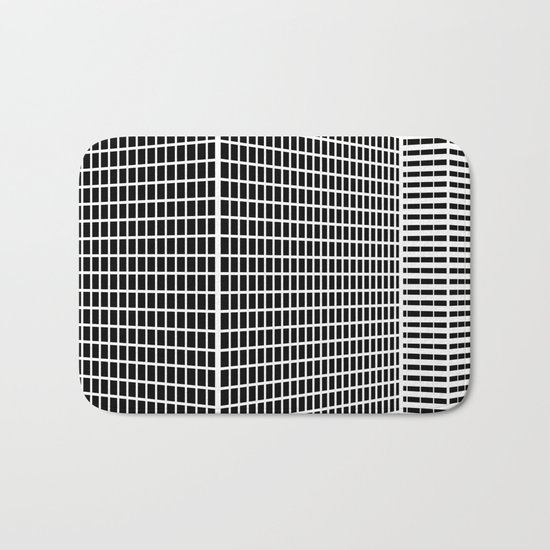 TWO BUILDINGS Bath Mat