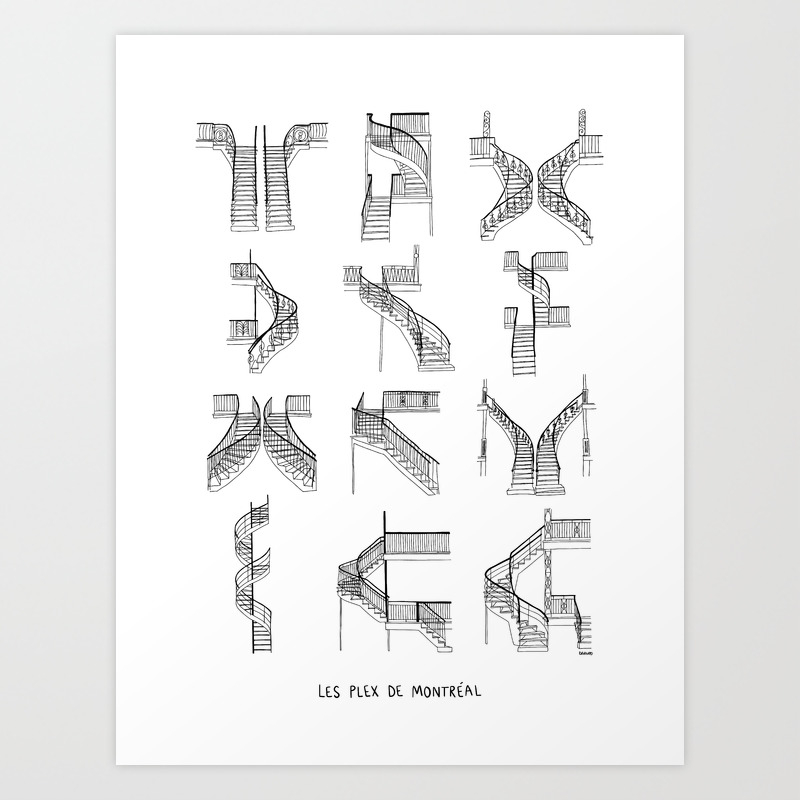 Plex De Montreal Art Print By Darveelicious Society6