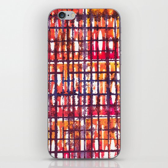 Plaid iPhone & iPod Skin