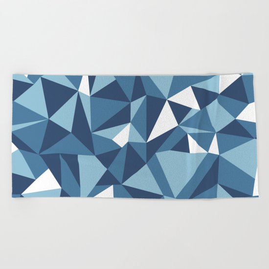 Ab Blues Beach Towel
