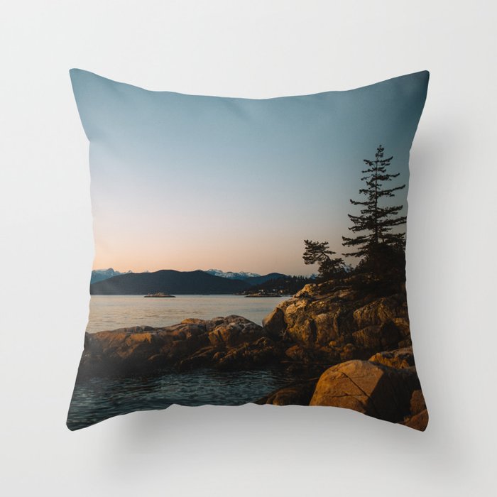 The Pacific Northwest Throw Pillow