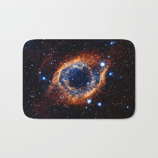 Helix Nebula (Infrared) Bath Mat
