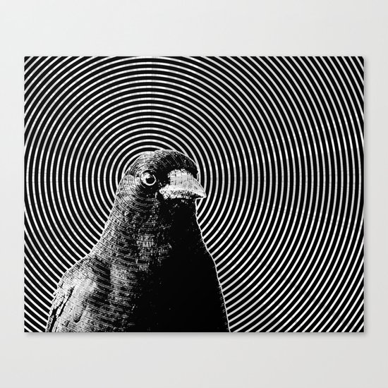 RAVEN DAZE Canvas Print