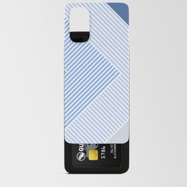 Indigo Vibes Geometric Triangle Stripes Android Card Case