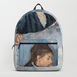 Berthe Morisot artwork - The Cradle Backpack | Leberceau, Famous, Impressionism, Berceau, Birth, Art, Berthe, Cradle, Beautiful, Morisot 