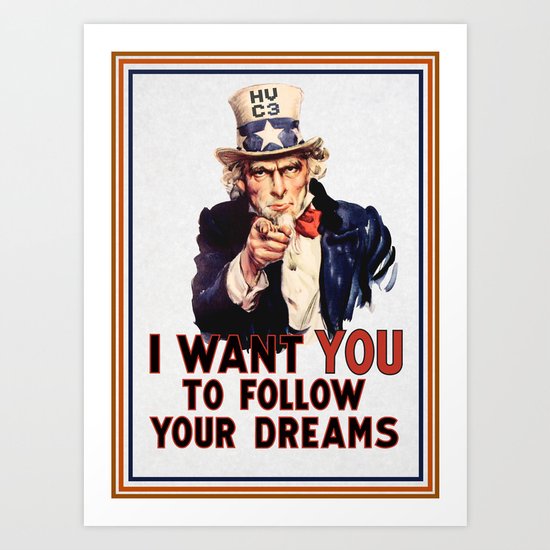 My Uncle Sam Art Print