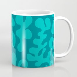 Organic Teal Coffee Mug