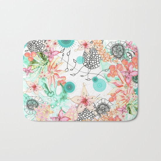 TROPICAL GARDEN Bath Mat