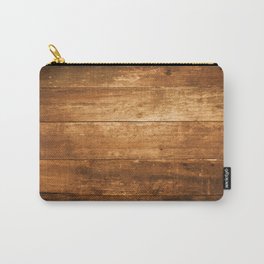 Wood Texture Background Carry-All Pouch