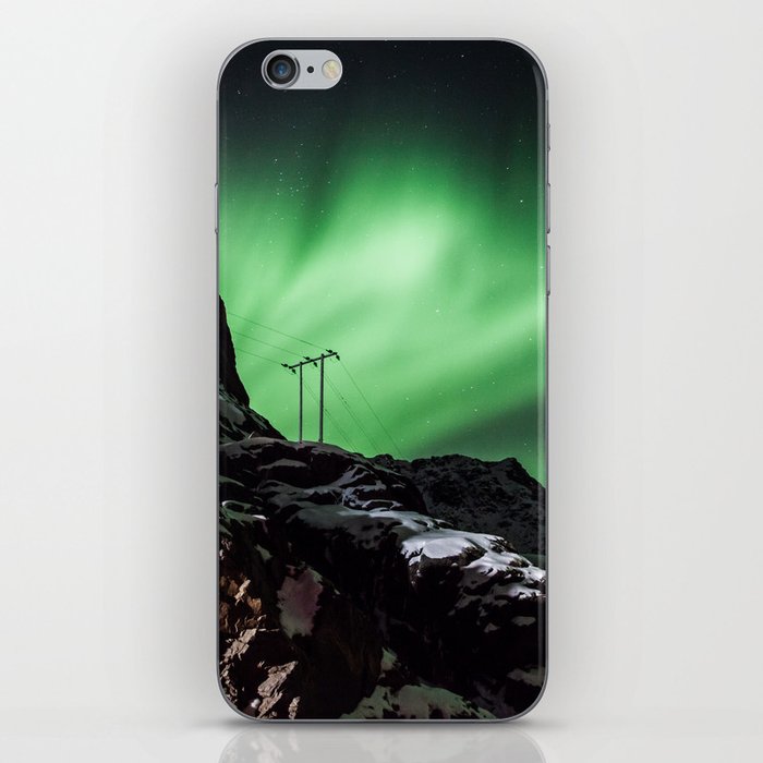 Aurora in Lofoten, Norway (II) iPhone Skin